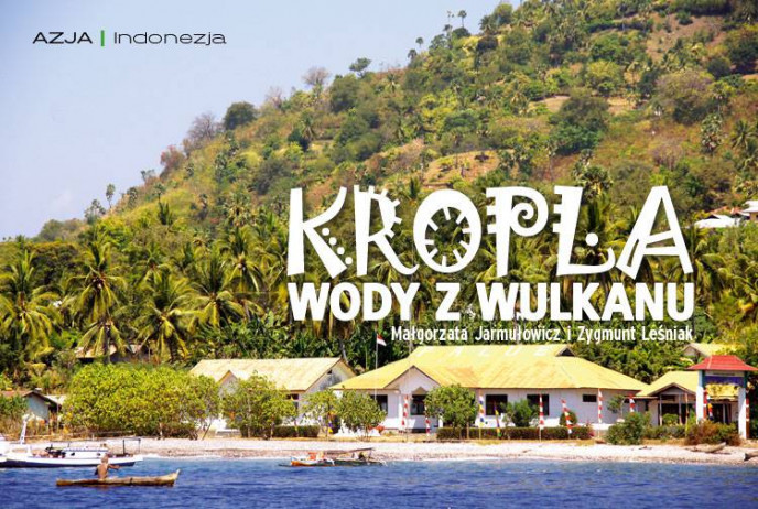 Kropla wody z wulkanu