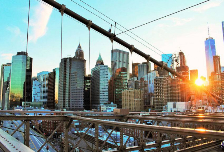 Panorama w odcieniu dolara