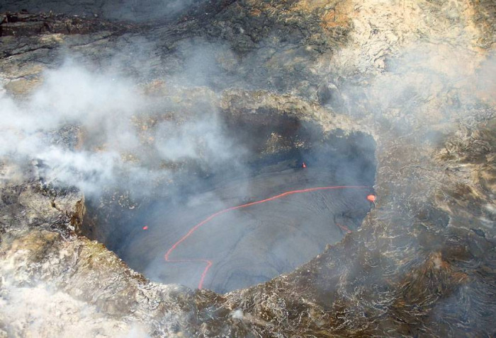 Erupcja jak 'O'o!