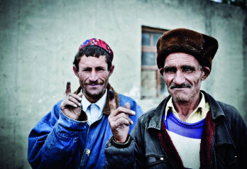 Mieszkańcy doliny Wochan - Afganistan, Azja