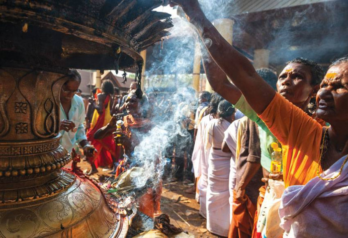 W Kerali ku czci Kali