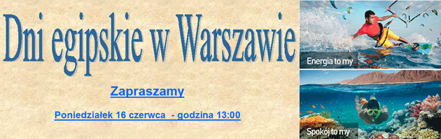 Dni Kultury Egipskiej w Warszawie